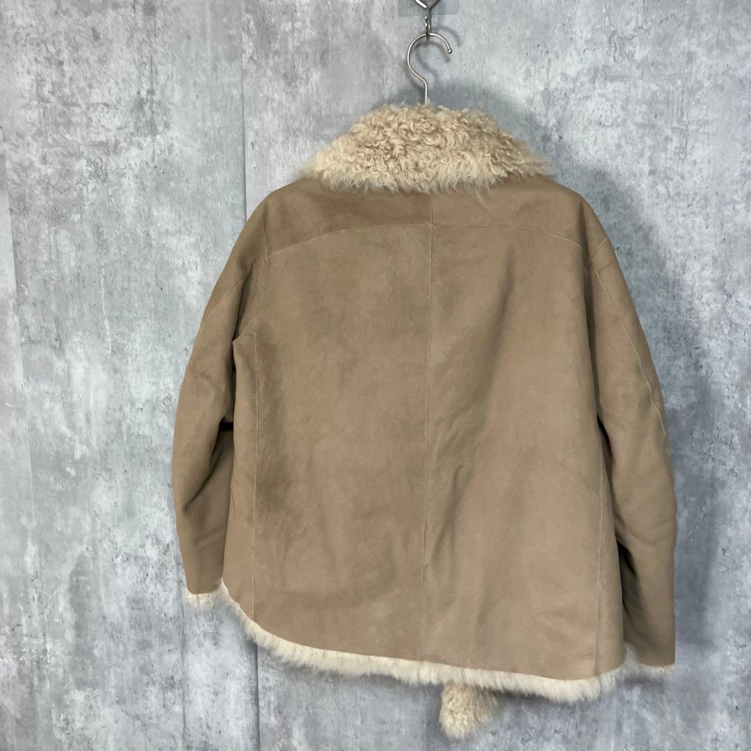 ひよん ニチロ社製 カシミヤゴート コート ムートン