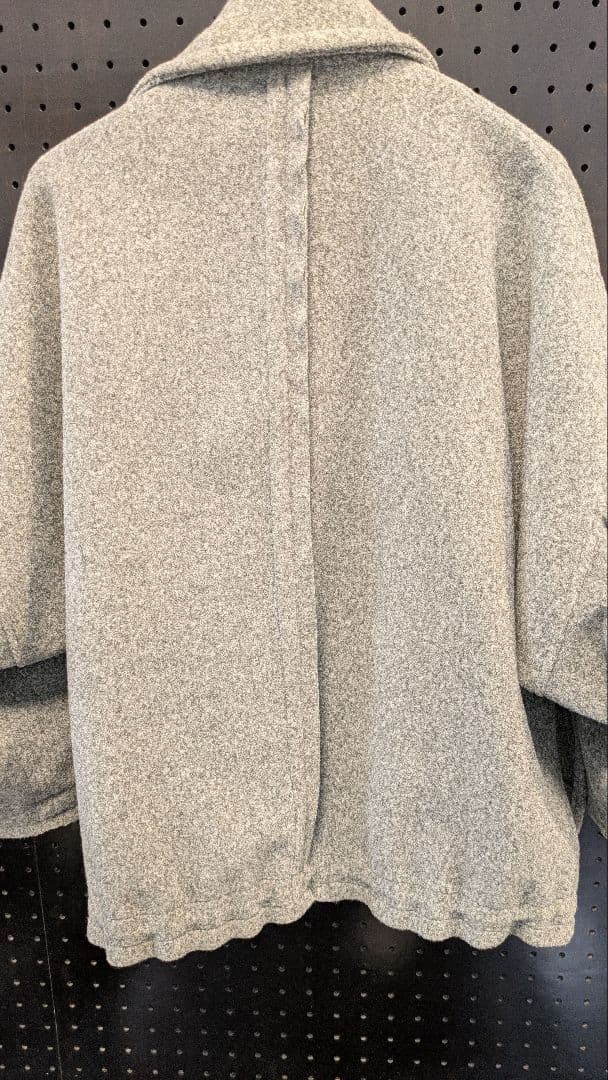 Ichi Percent グレー ダブルブレストジャケット