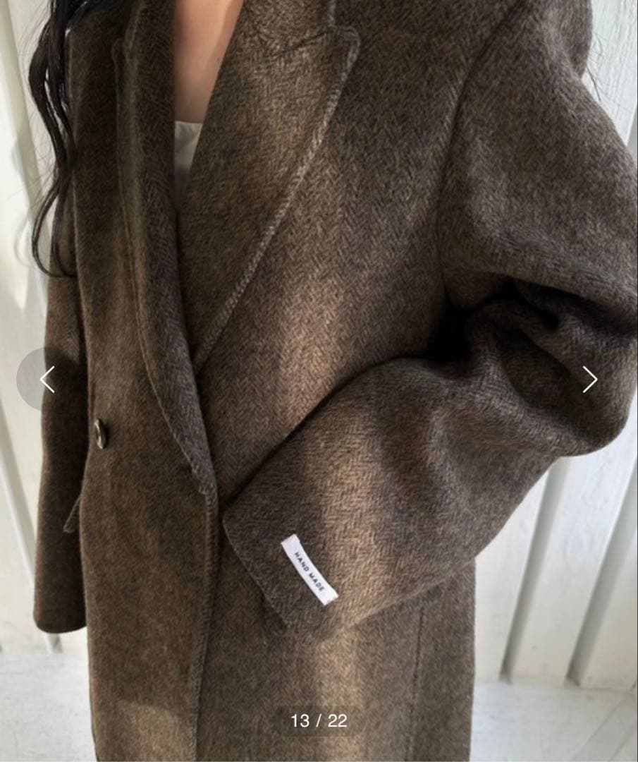 lawgy ヘリンボーン ジャケット アウター