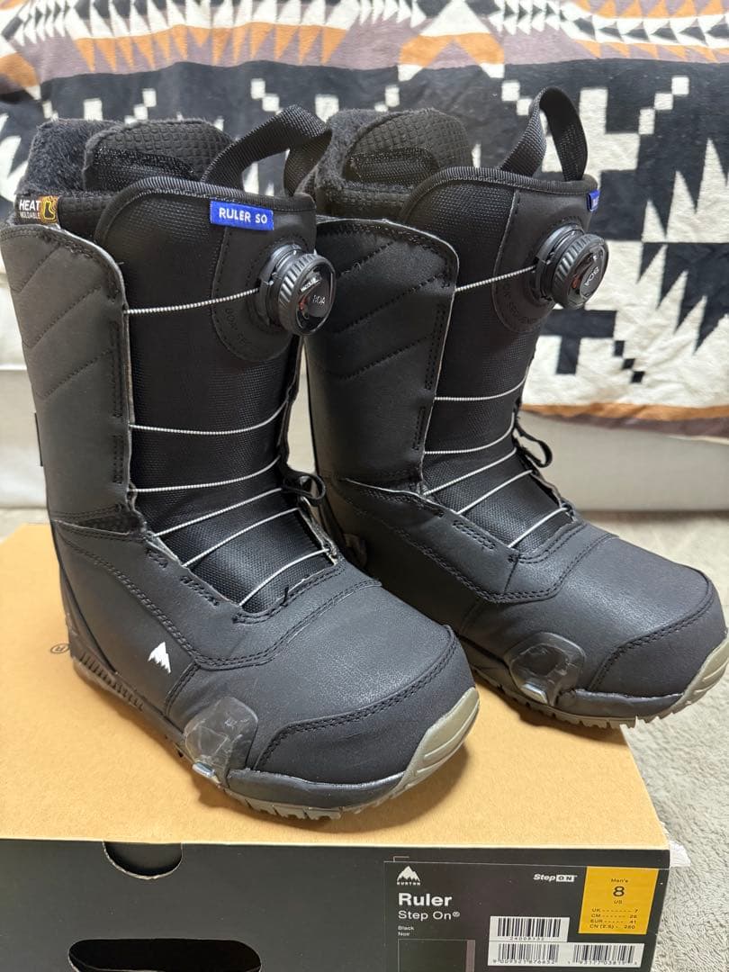 【Burton】Custom スモールズ 145 ステップオン ３点セット
