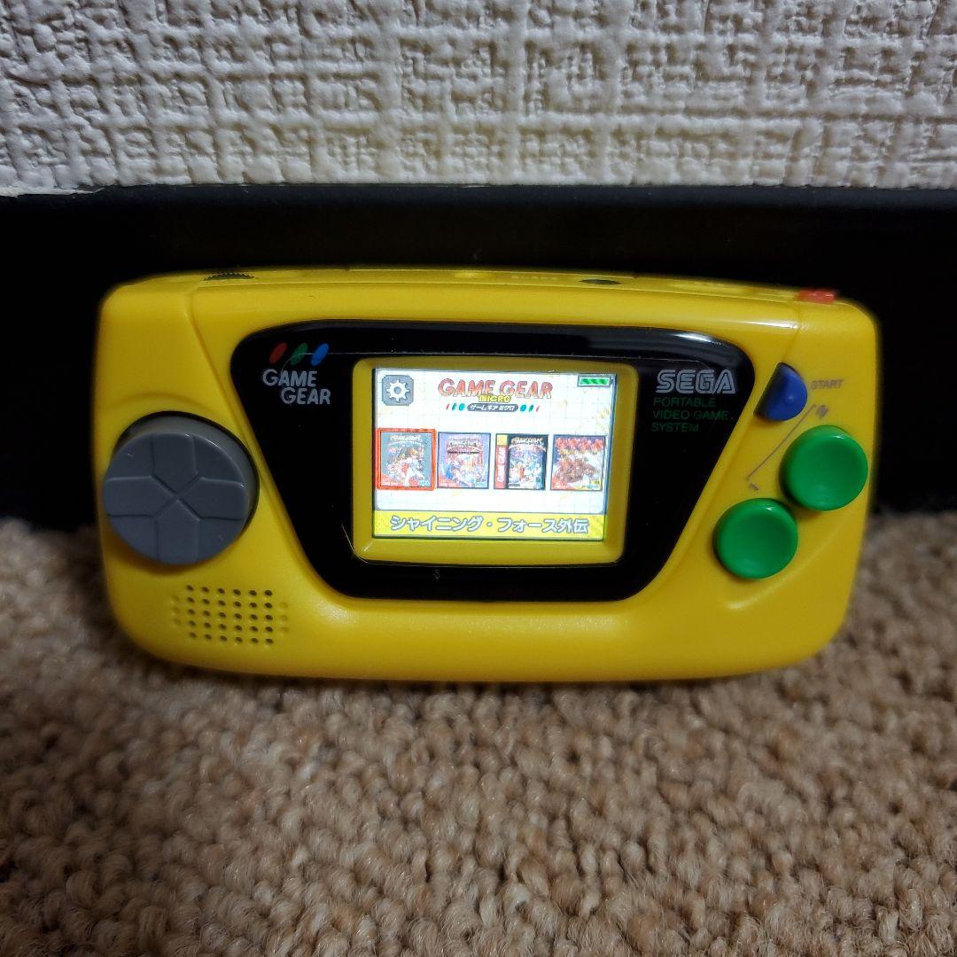 ゲームギアミクロ SEGA GAME GEAR MICRO