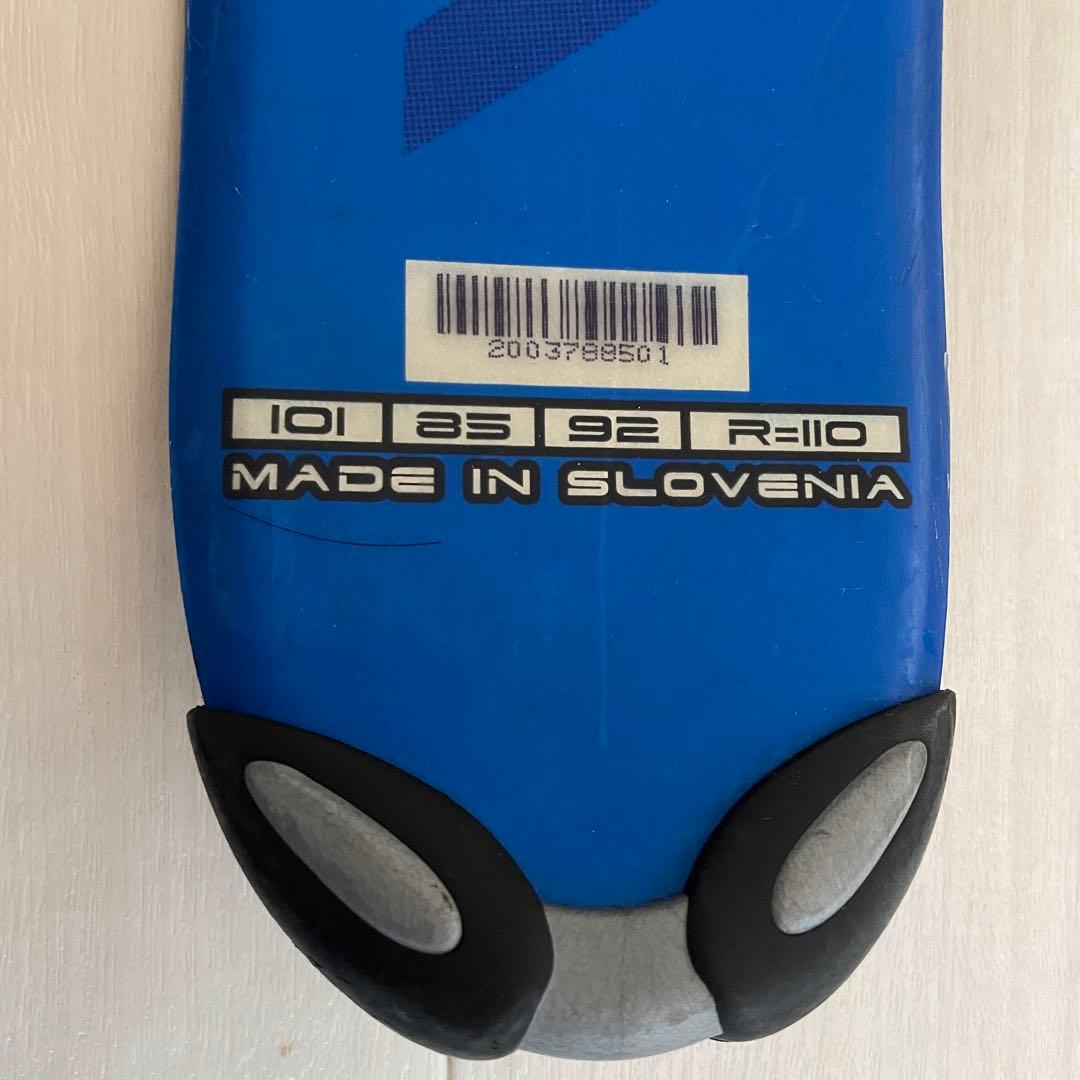 スキー板　ブルー　青色　ショートスキー？ファンスキー？