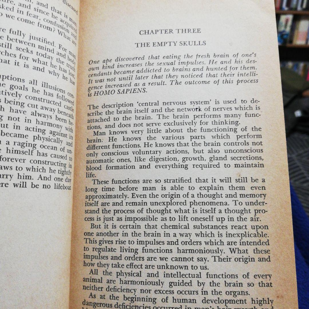 洋書 THE BEGINNING WAS THE END by MAERTH