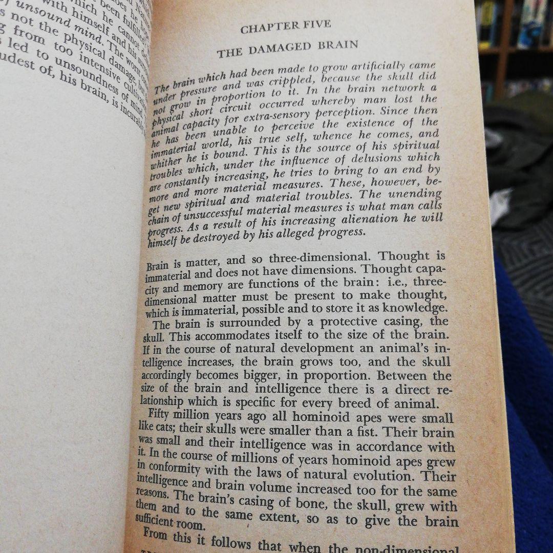 洋書 THE BEGINNING WAS THE END by MAERTH