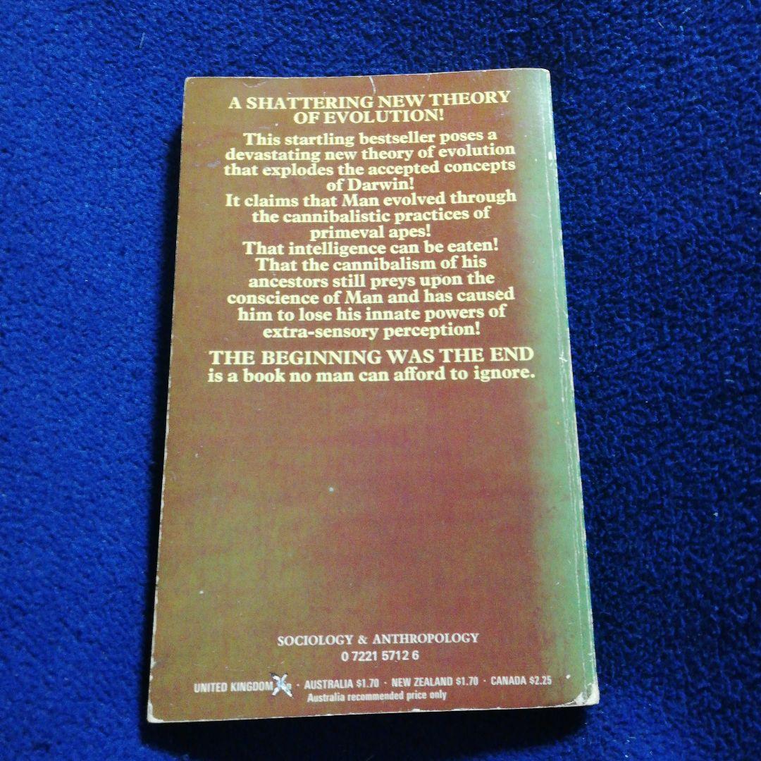 洋書 THE BEGINNING WAS THE END by MAERTH