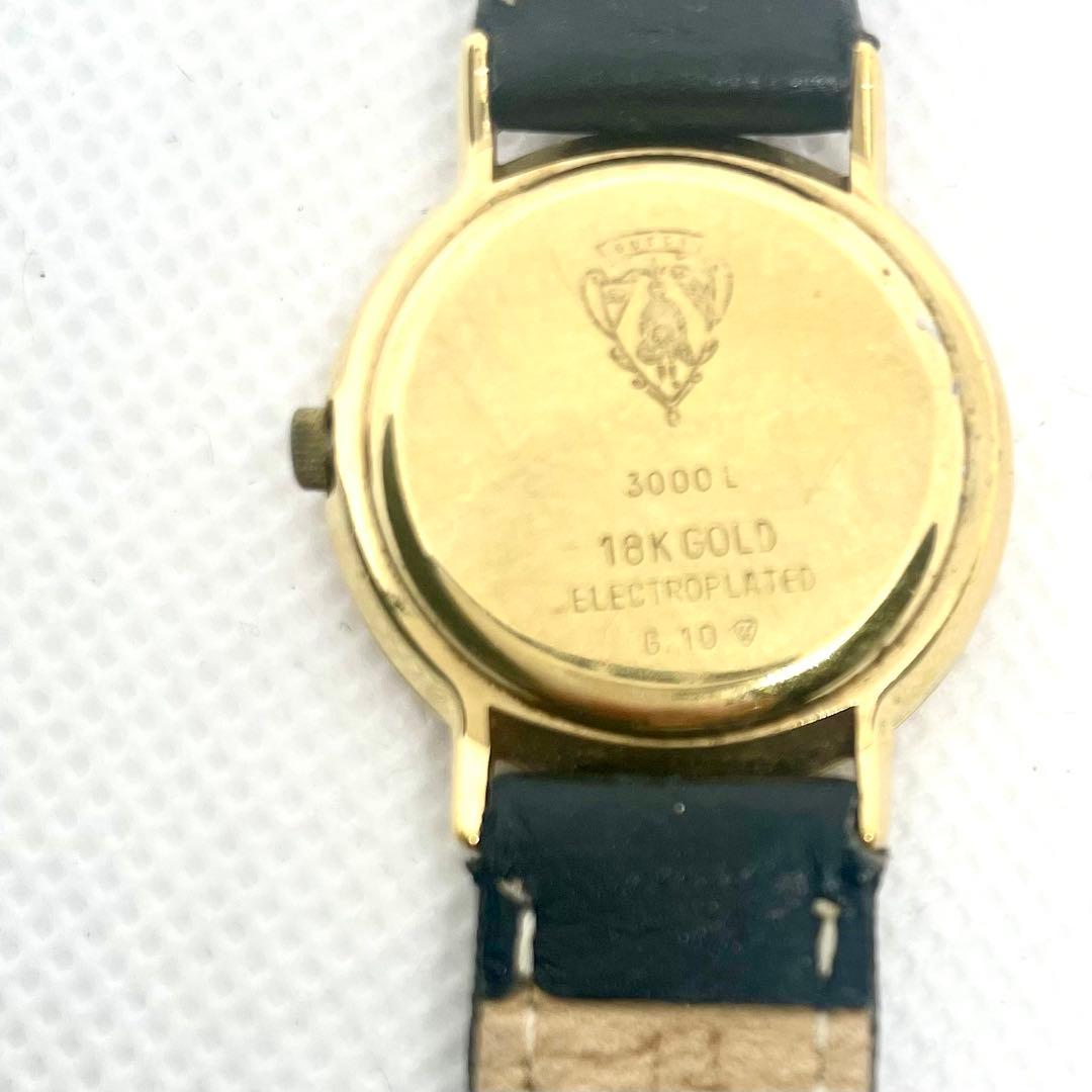 稼働　OLD GUCCI 3000L レディース腕時計　シェリーライン