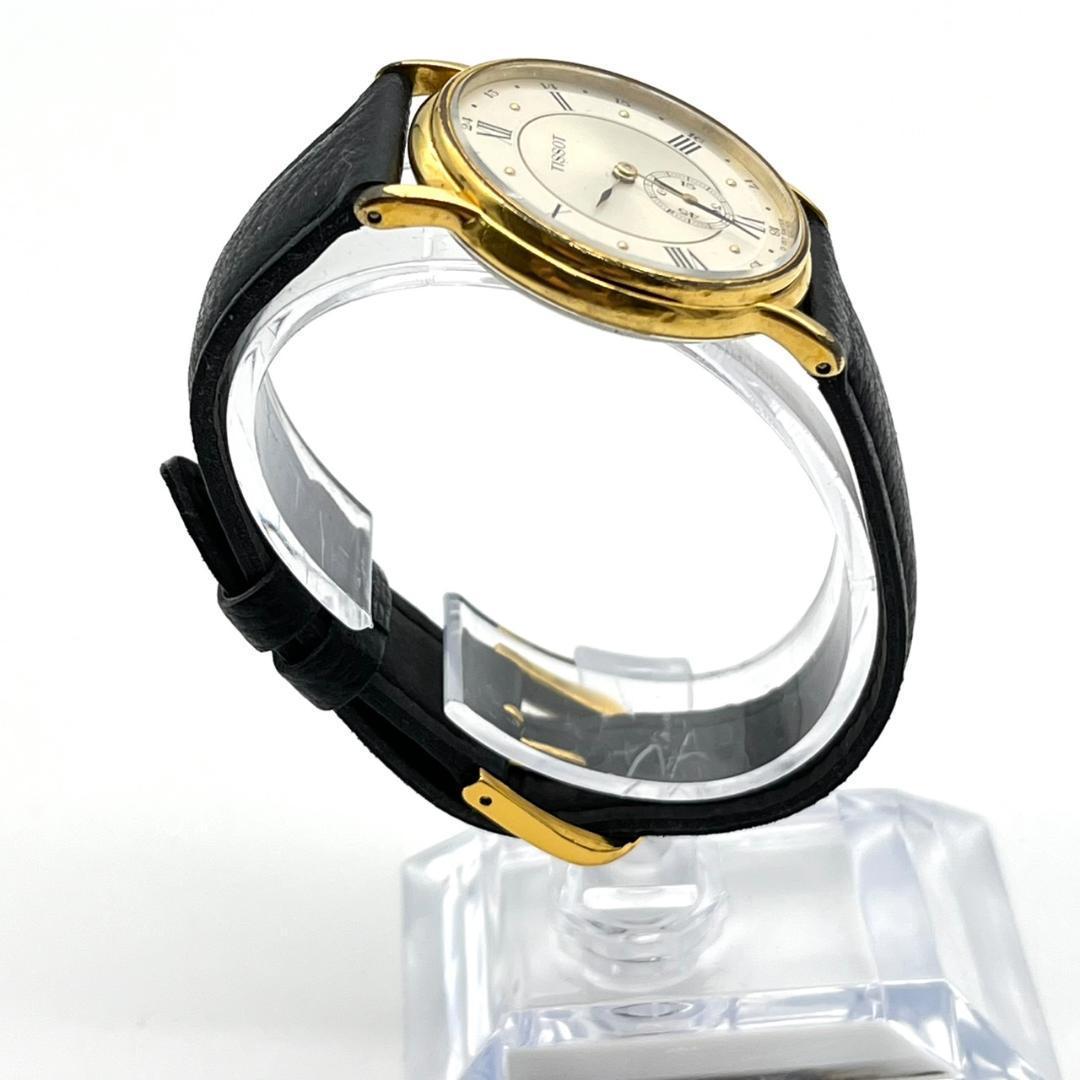 TISSOT ティソ 腕時計 電池交換済 スモールセコンド 新品ベルト交換済