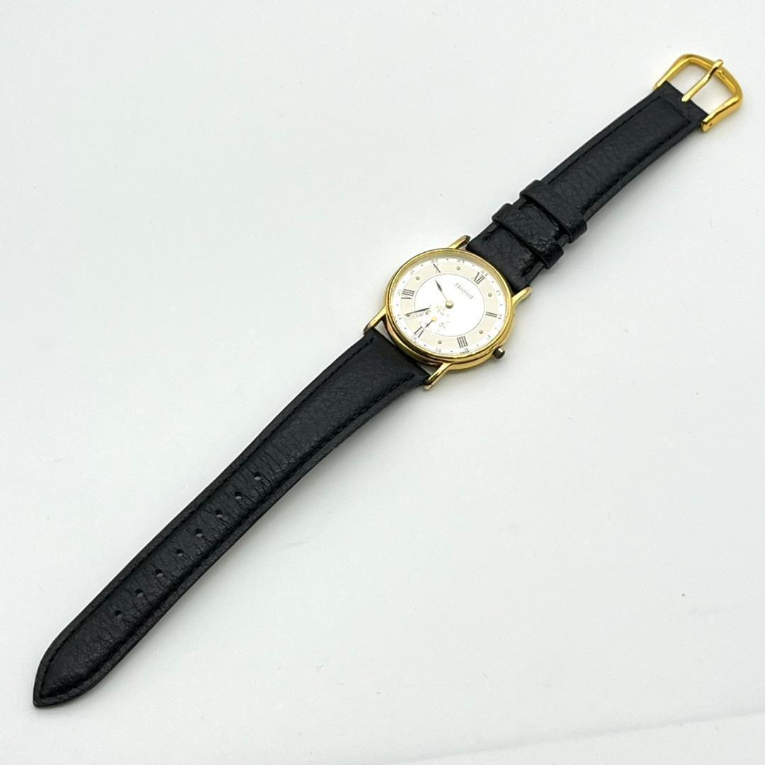 TISSOT ティソ 腕時計 電池交換済 スモールセコンド 新品ベルト交換済