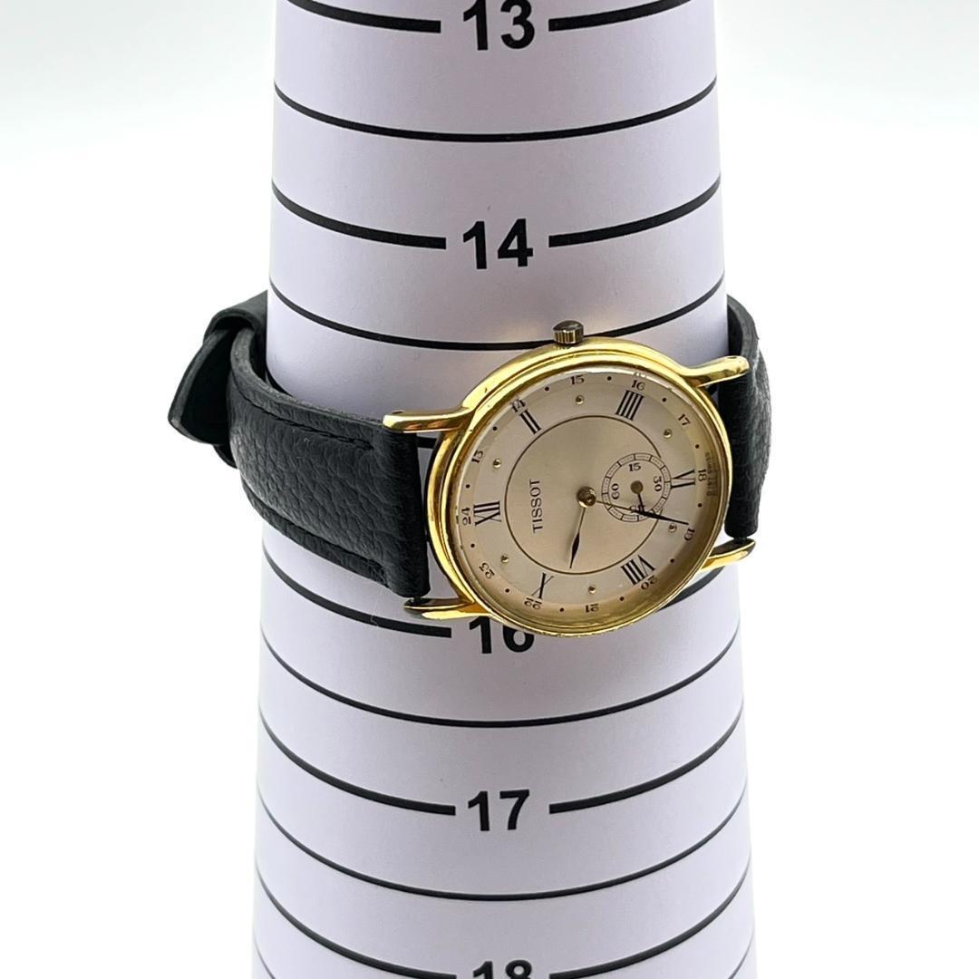 TISSOT ティソ 腕時計 電池交換済 スモールセコンド 新品ベルト交換済