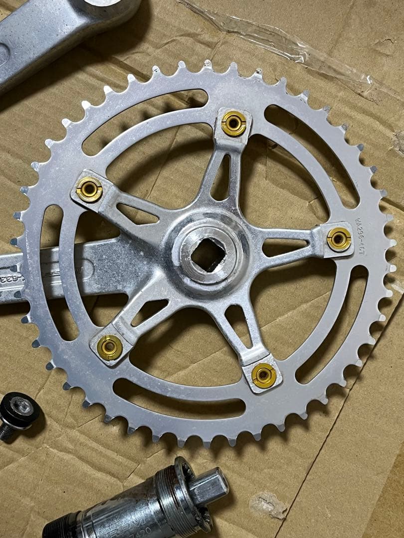 FSA ピストクランクセット 46T/170mm (BB・ペダル・工具付)