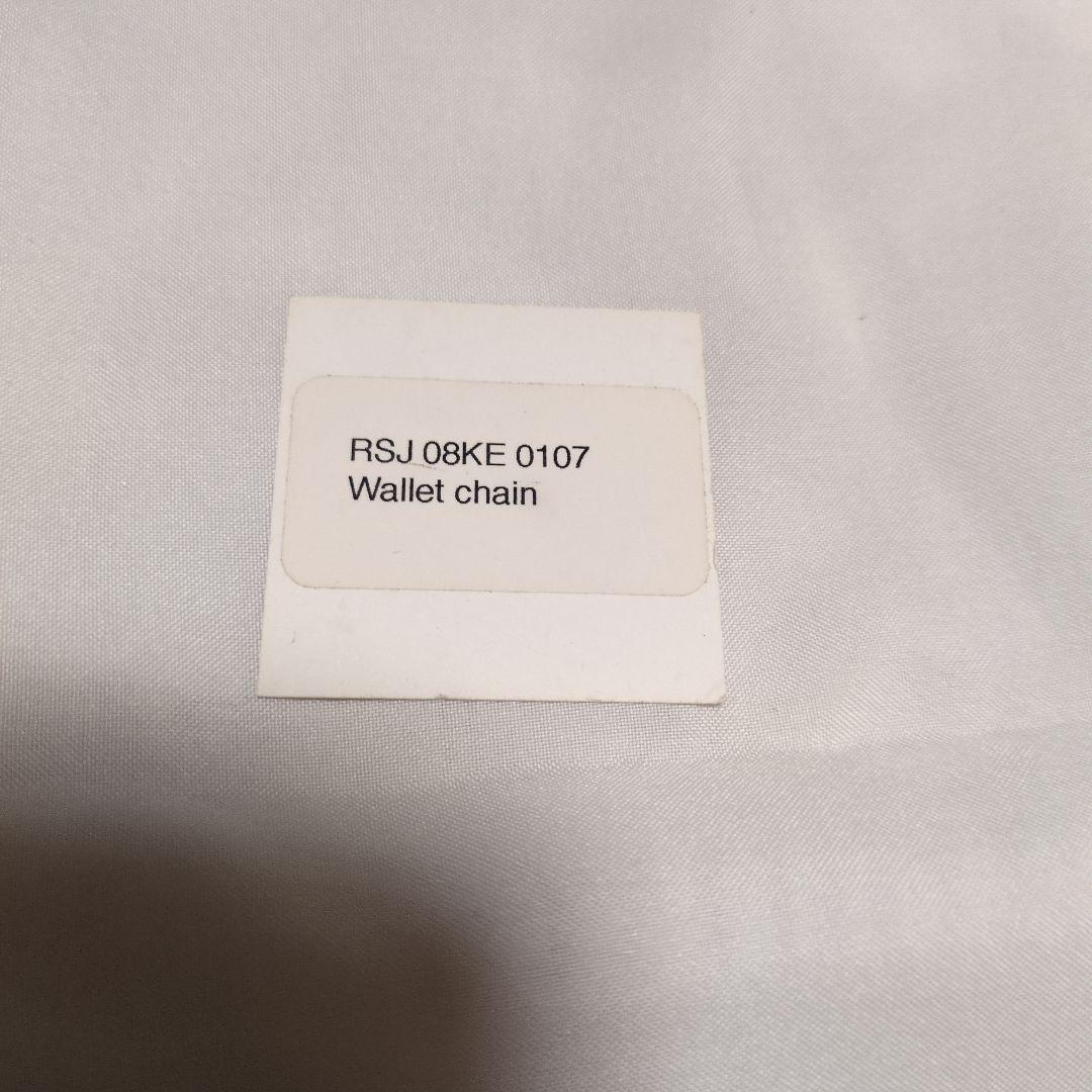 RAF SIMONS　ラフシモンズ　スカル　ドクロ　ウォレットチェーン