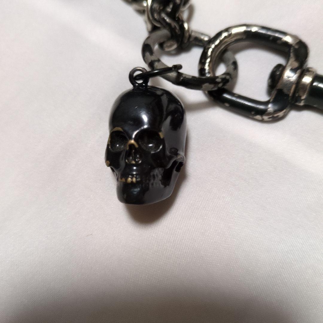RAF SIMONS　ラフシモンズ　スカル　ドクロ　ウォレットチェーン