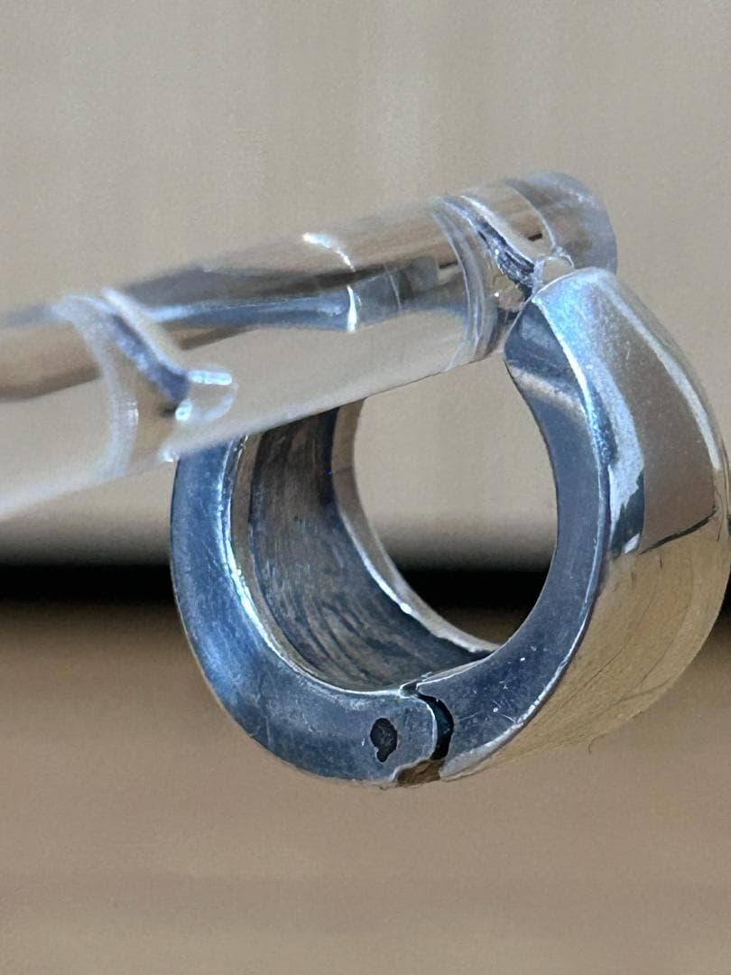 クロムハーツ NARROW V-CHX BAND ナロー V バンド ピアス右