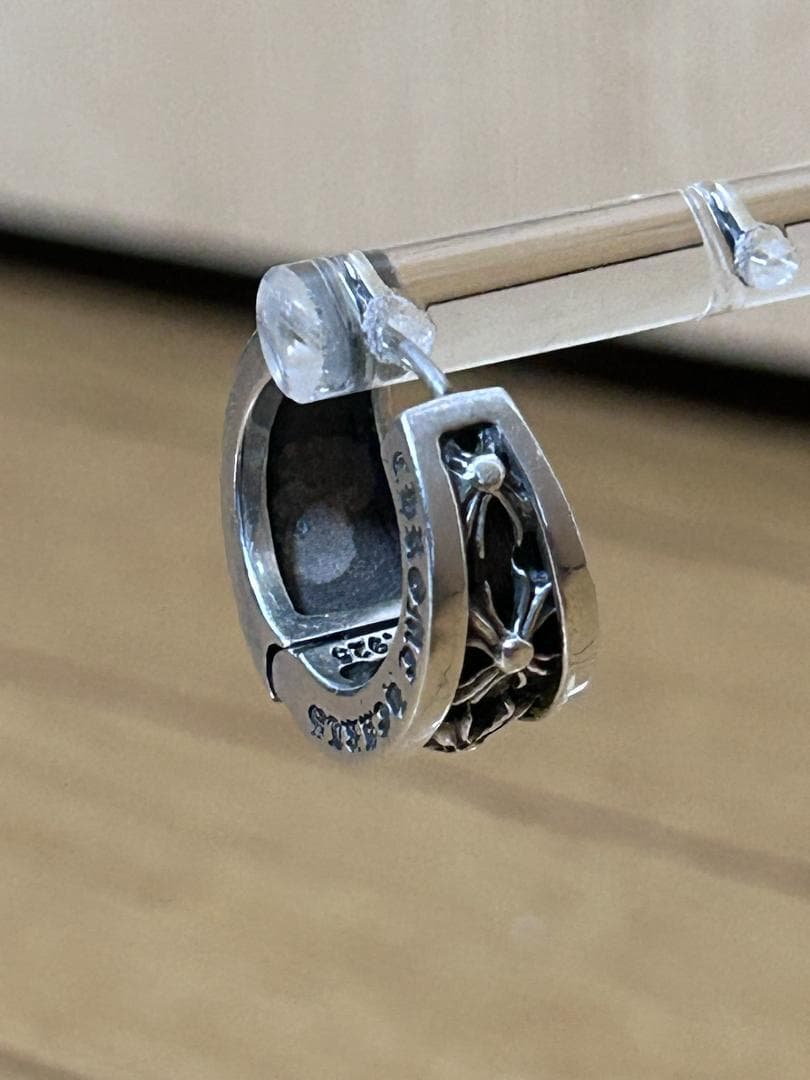 クロムハーツ NARROW V-CHX BAND ナロー V バンド ピアス右