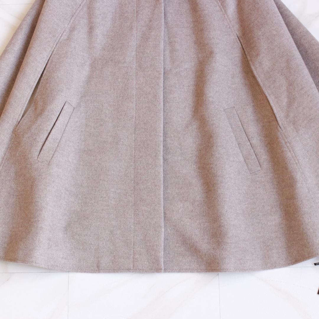 【大きいサイズ 新品タグ付き】RUIRUE BOUTIQUE ファーポンチョ