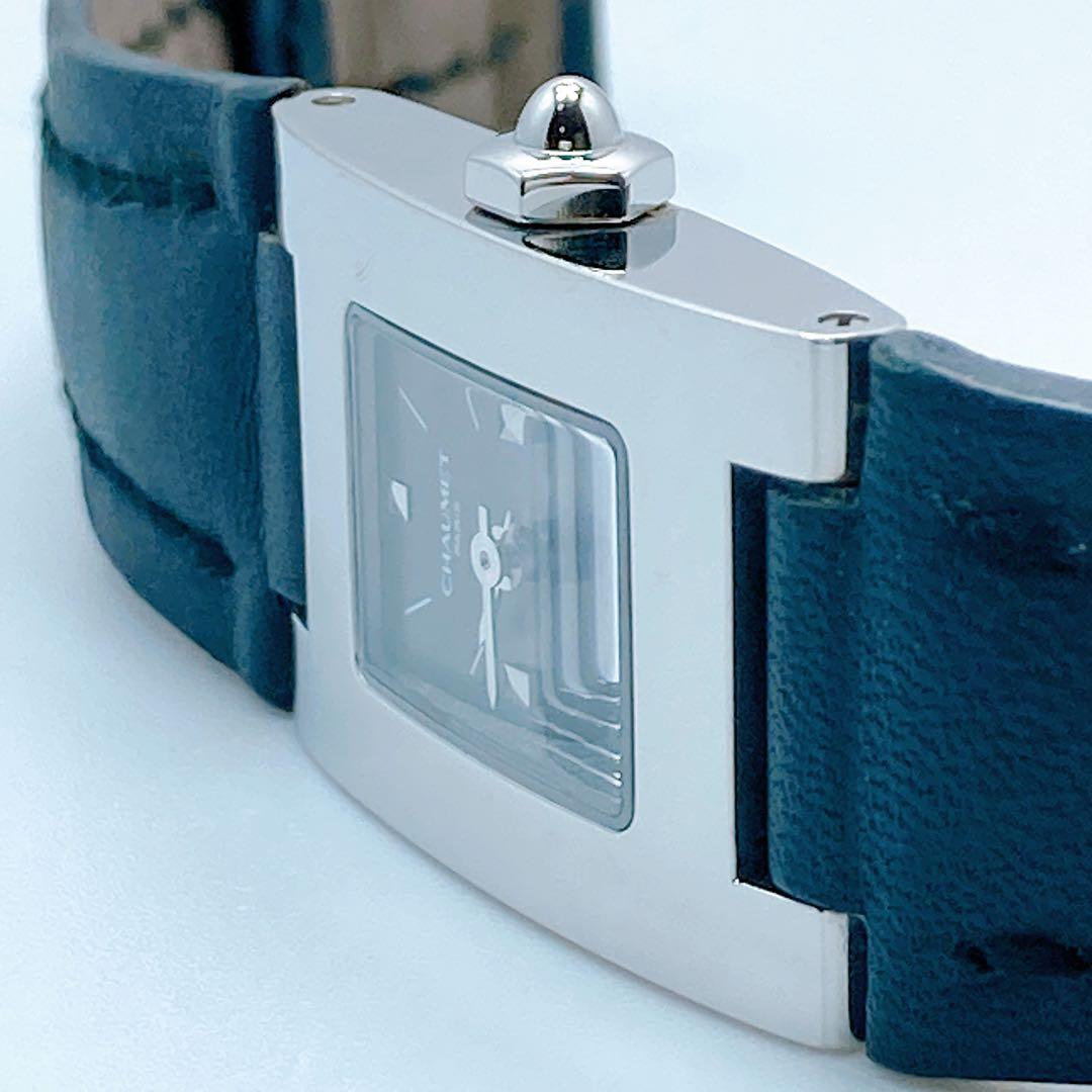 476 CHAUMET ショーメ　スティルドゥショーメ　スクエア　腕時計