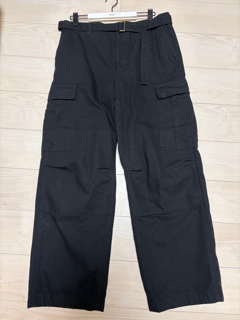 sacai carhartt カーゴパンツ サイズ3 サカイ　カーハート