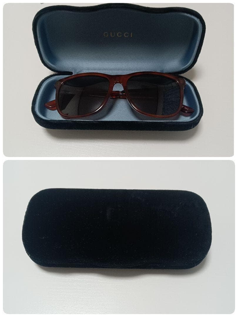 極美品　グッチ　サングラス　0078SK　ブラックレンズ　べっ甲柄　即日発送