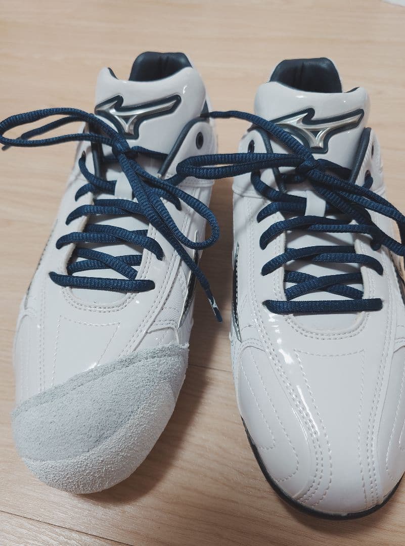 Mizuno スパイクシューズ ホワイト/ネイビー