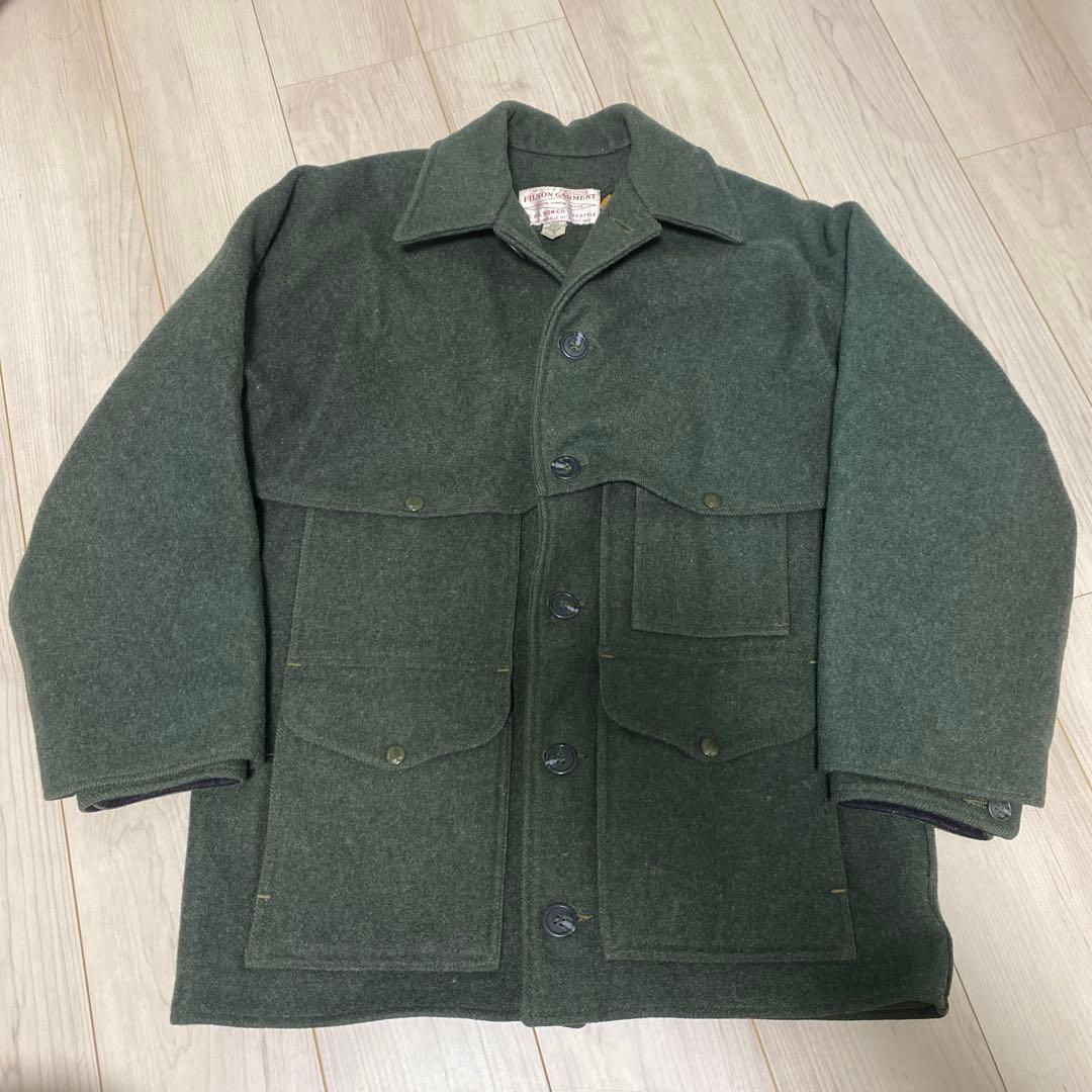 FILSON フィルソン ダブルマッキーノ クルーザージャケット グリーン 42