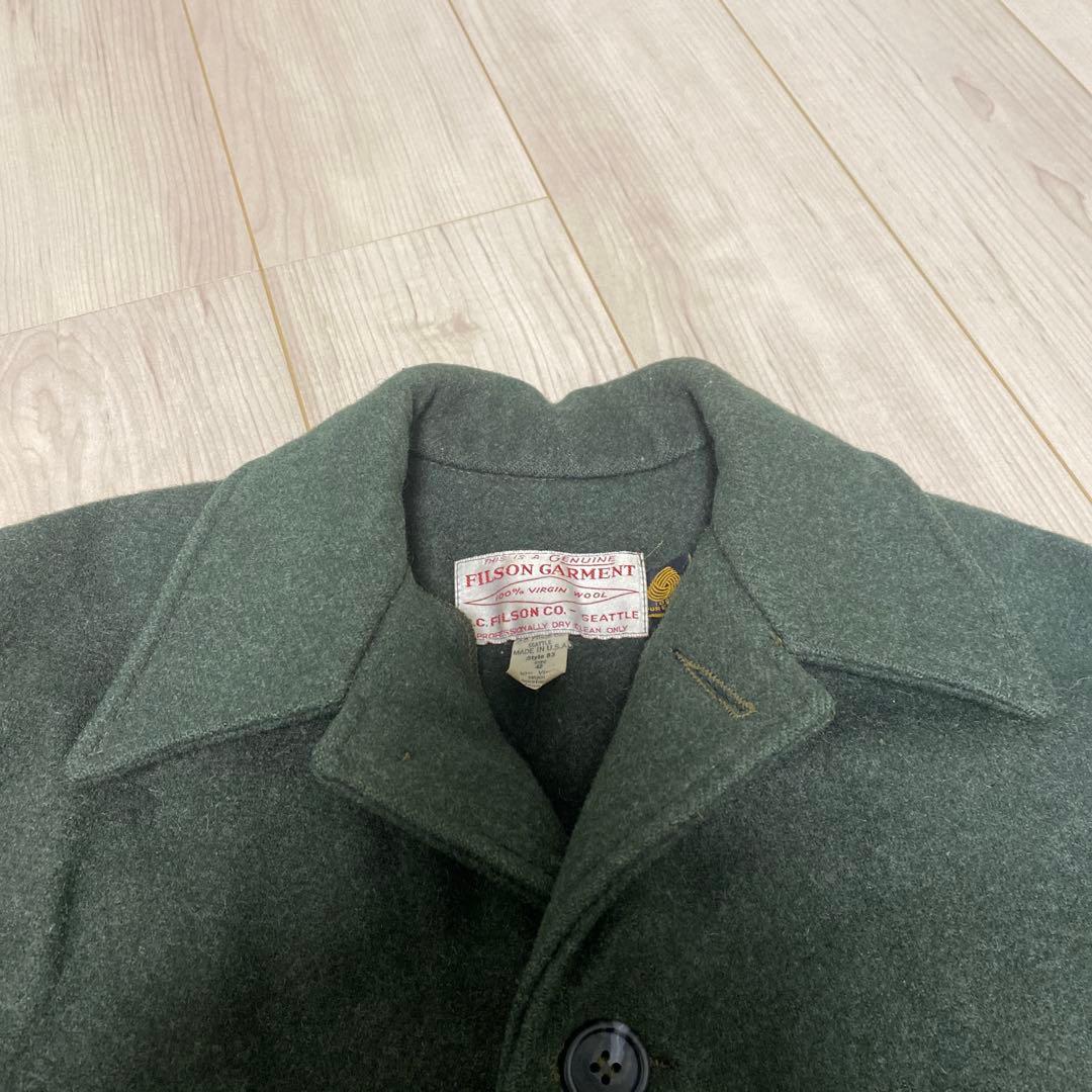 FILSON フィルソン ダブルマッキーノ クルーザージャケット グリーン 42