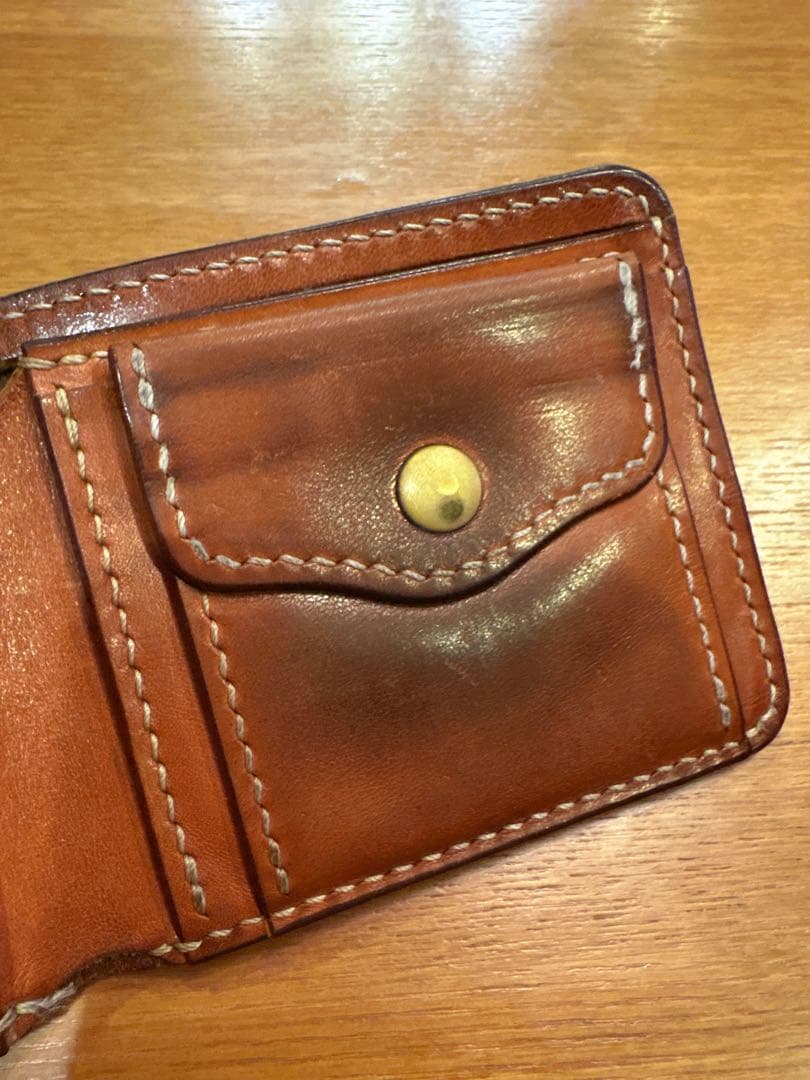 TRUCKIN' HALF WALLET 二つ折り財布　飴色