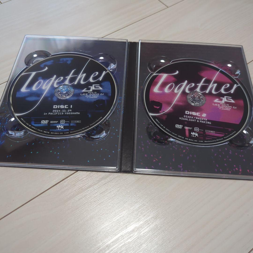 イ・ジュンギ　アジアツアー　Together in JAPAN DVD