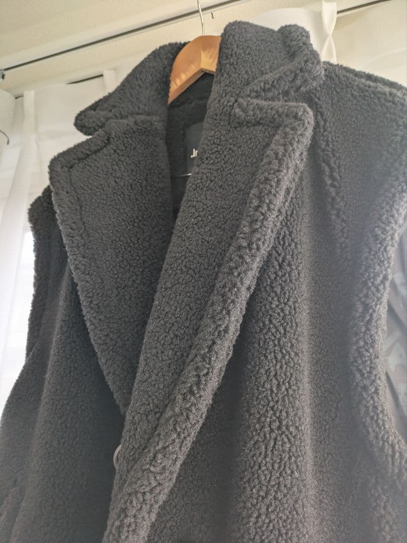 デシグアル　ウールロングジレ　Sサイズ　ブラック