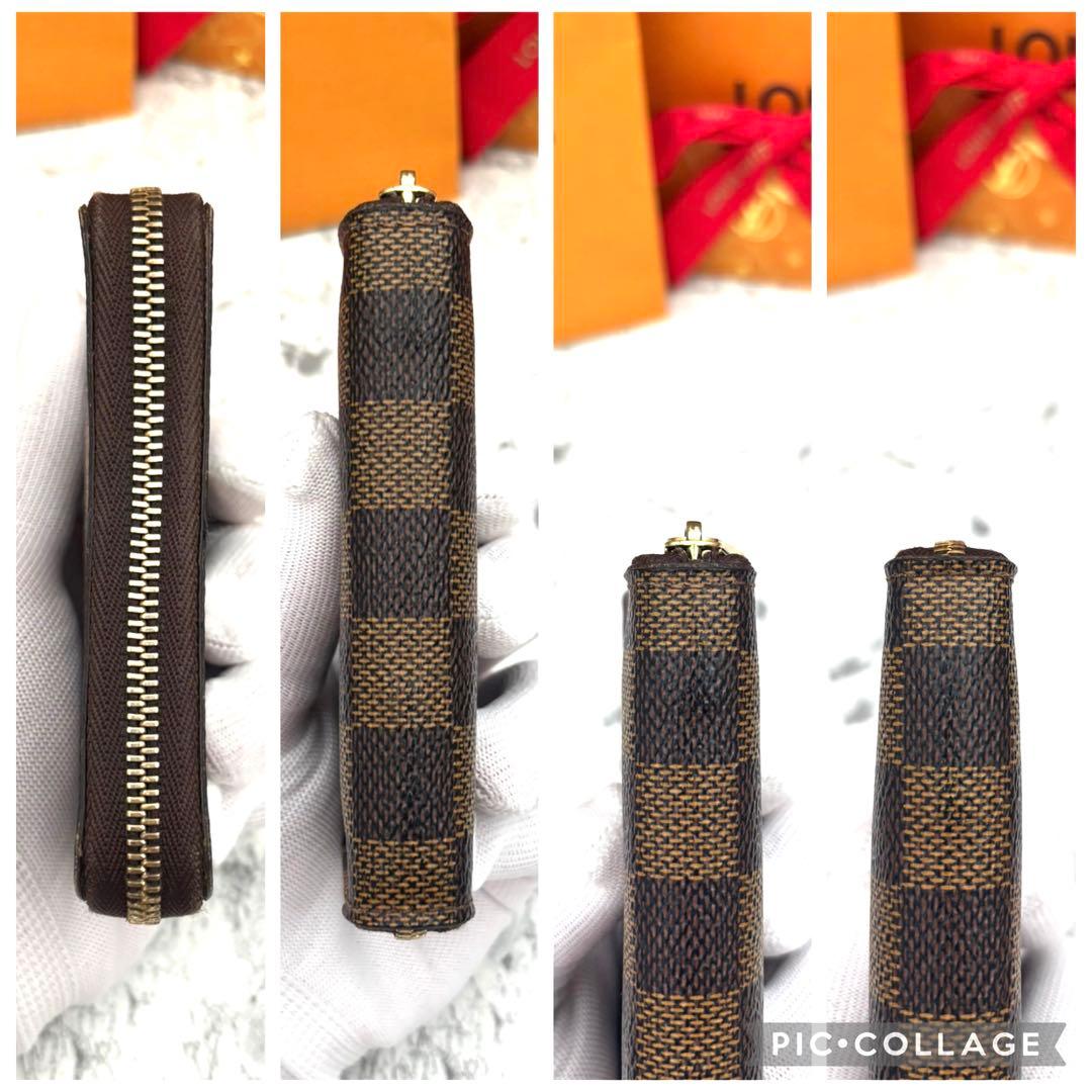 【箱、保存袋付き】 ルイヴィトン ダミエ パース ケース 小銭入れ