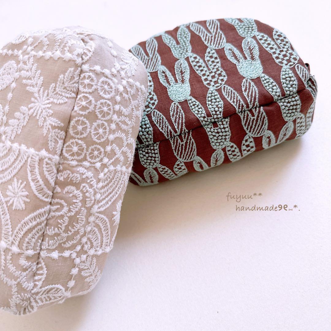 確認ページですꕤ︎︎ハンドメイド ミナペルホネン bear pouch