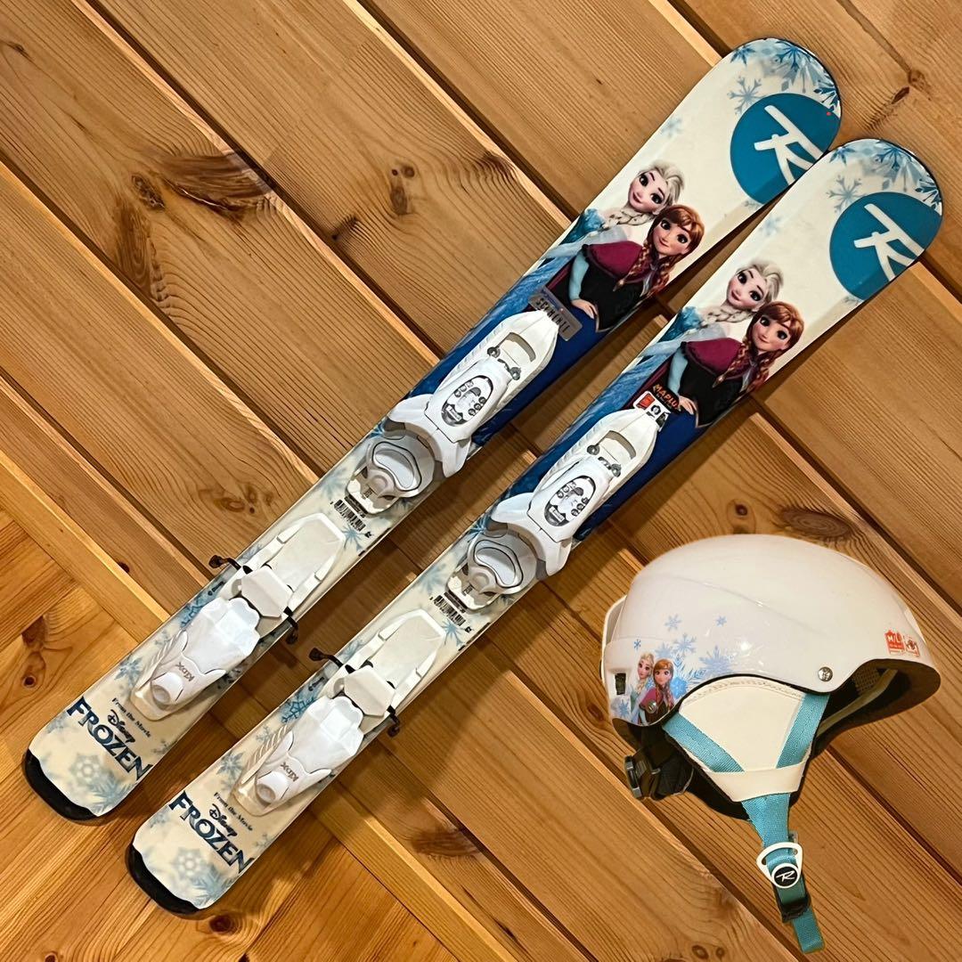 スキー板 ヘルメット セット アナ雪 エルサ