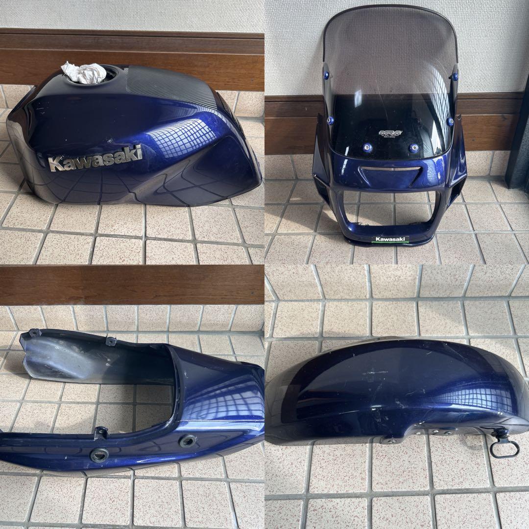 ZRX1200R 中古外装セット　バイクパーツ　Kawasaki ネイキッド