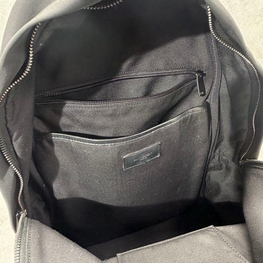 【美品】サンローラン シティ リュック バックパック ブラック