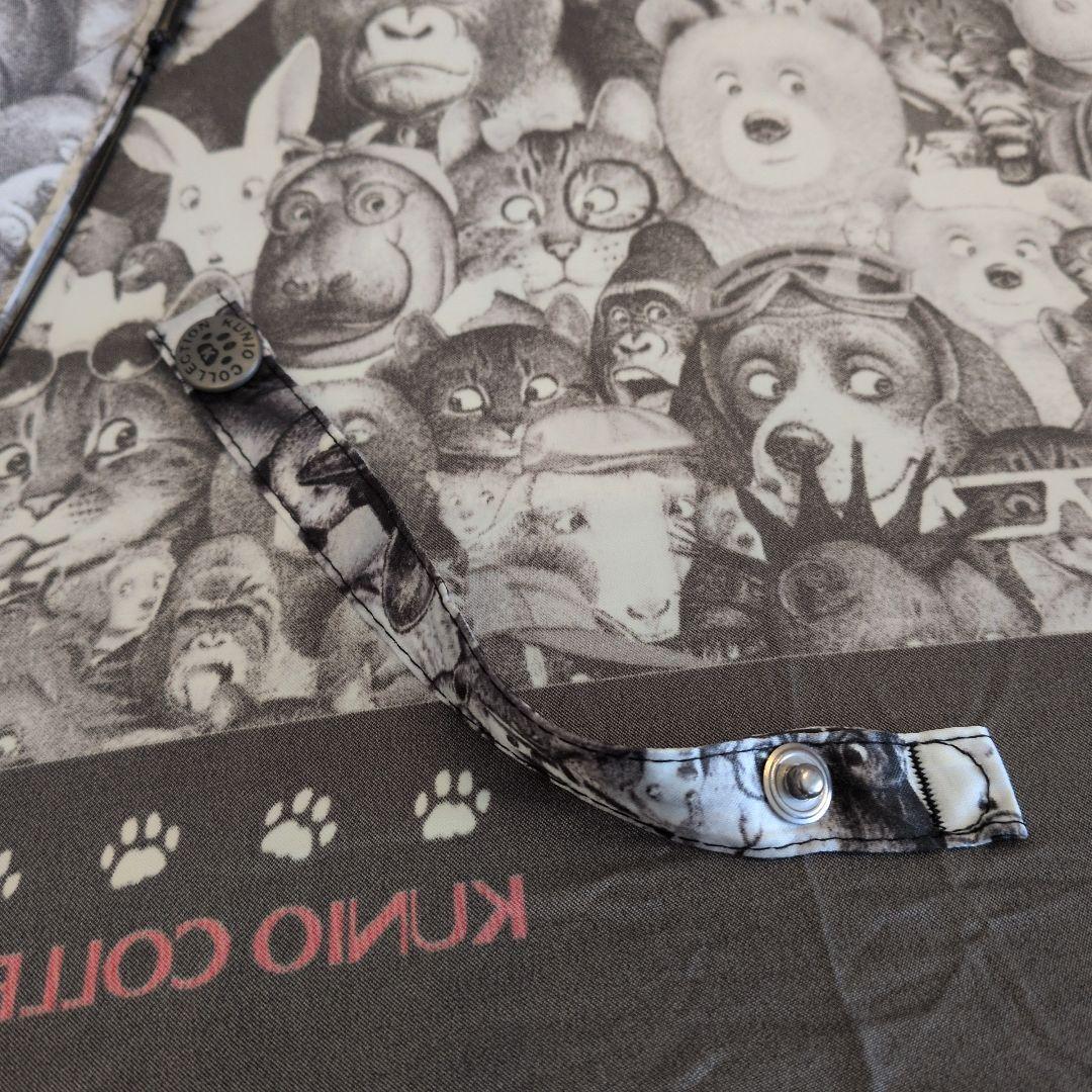 KUNIO COLLECTION 折りたたみ傘 モノクロ