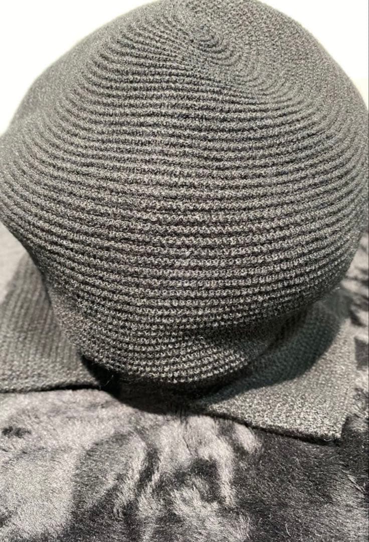 kiryuyrik刺繡入りオリジナルキャスケットブラック