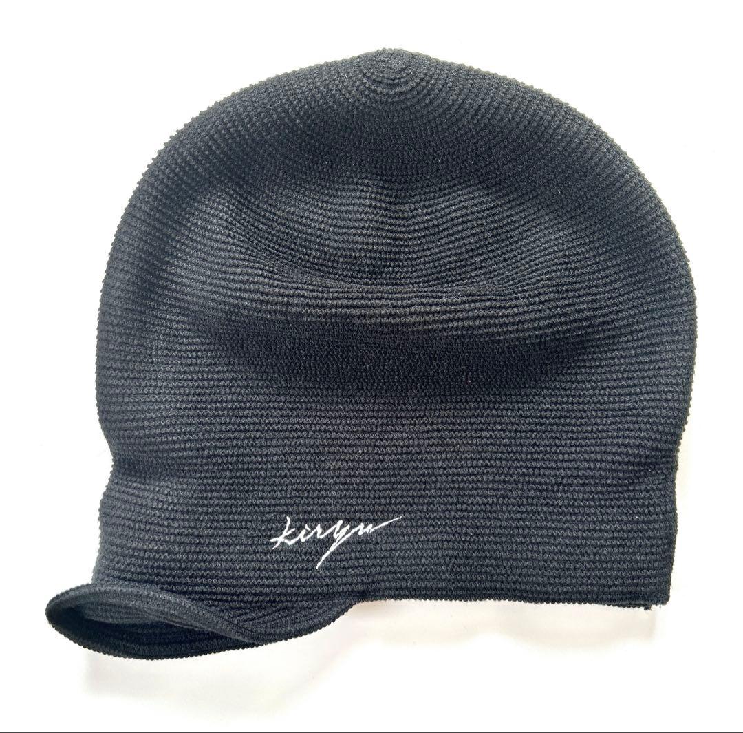 kiryuyrik刺繡入りオリジナルキャスケットブラック