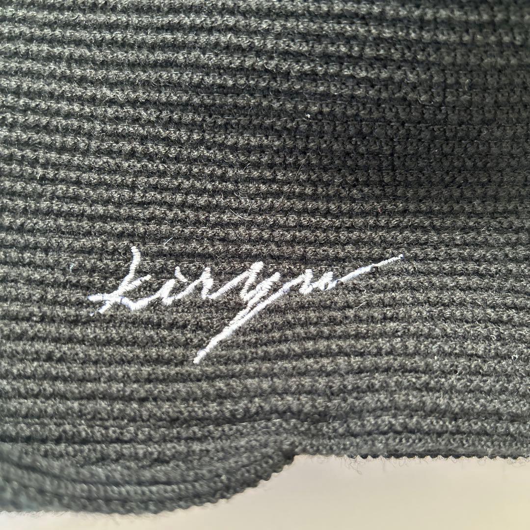 kiryuyrik刺繡入りオリジナルキャスケットブラック