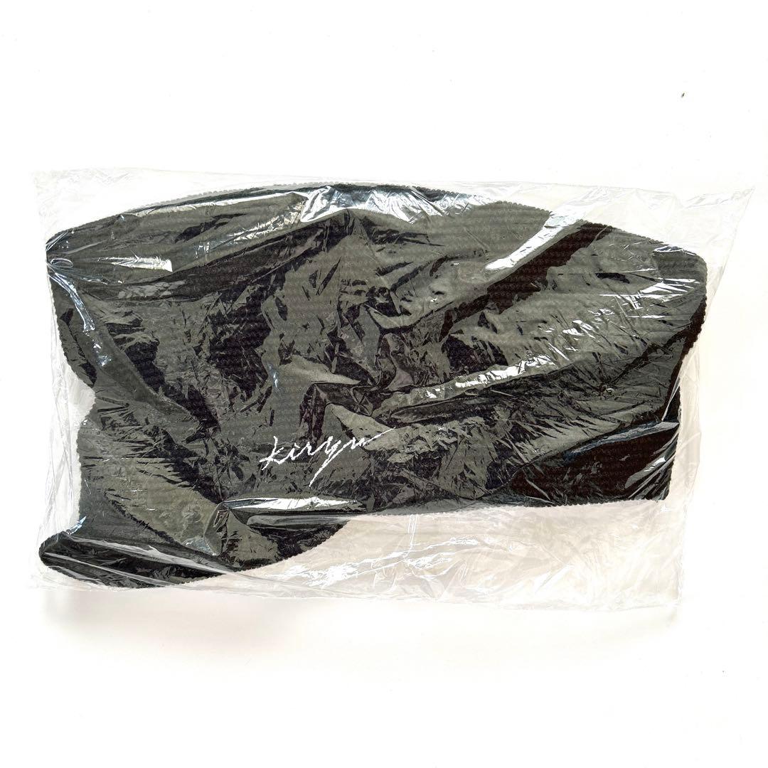 kiryuyrik刺繡入りオリジナルキャスケットブラック