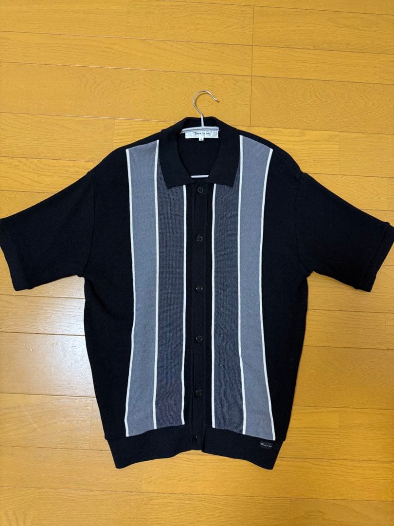 オレオレオ 　Time is onリンクス フロントパネル ニット 半袖