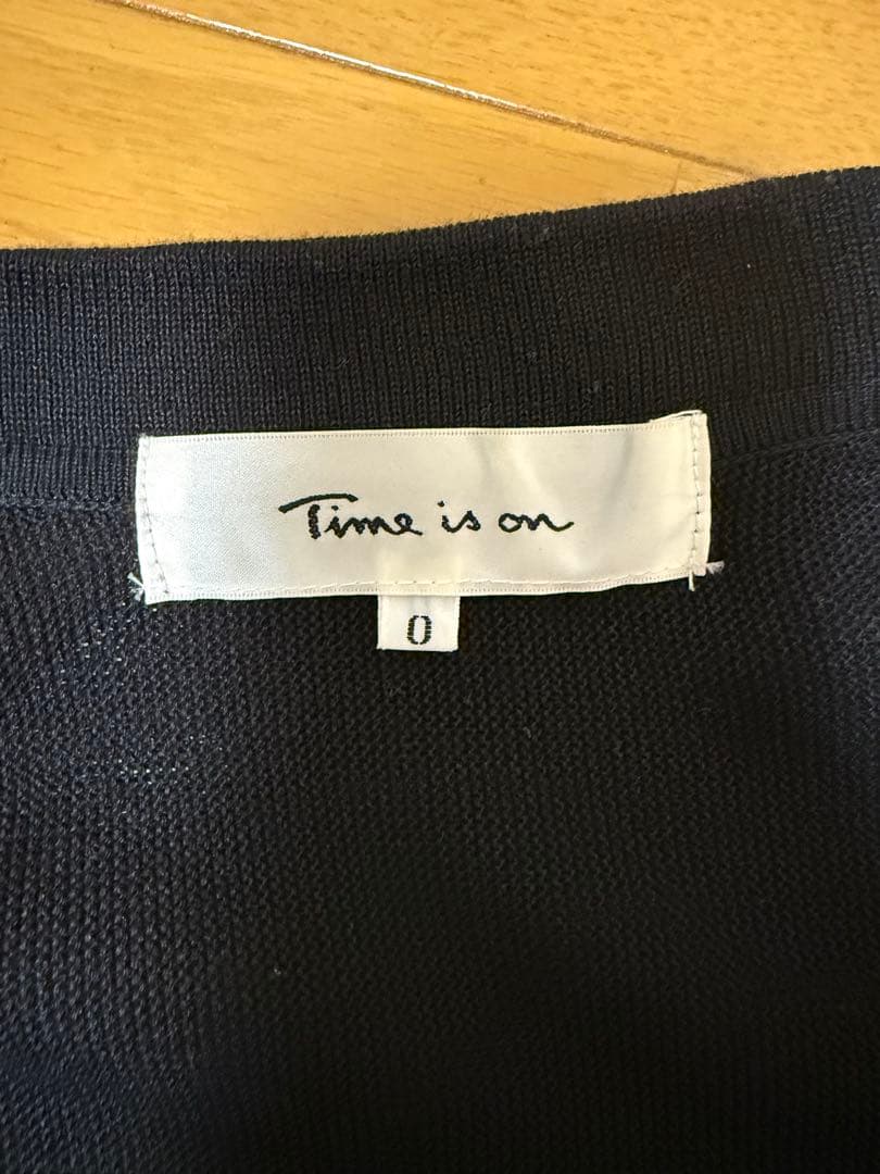 オレオレオ 　Time is onリンクス フロントパネル ニット 半袖