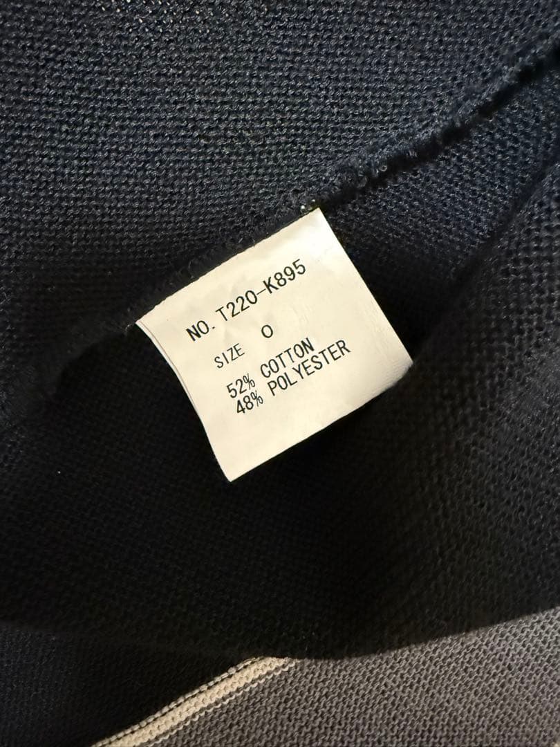 オレオレオ 　Time is onリンクス フロントパネル ニット 半袖