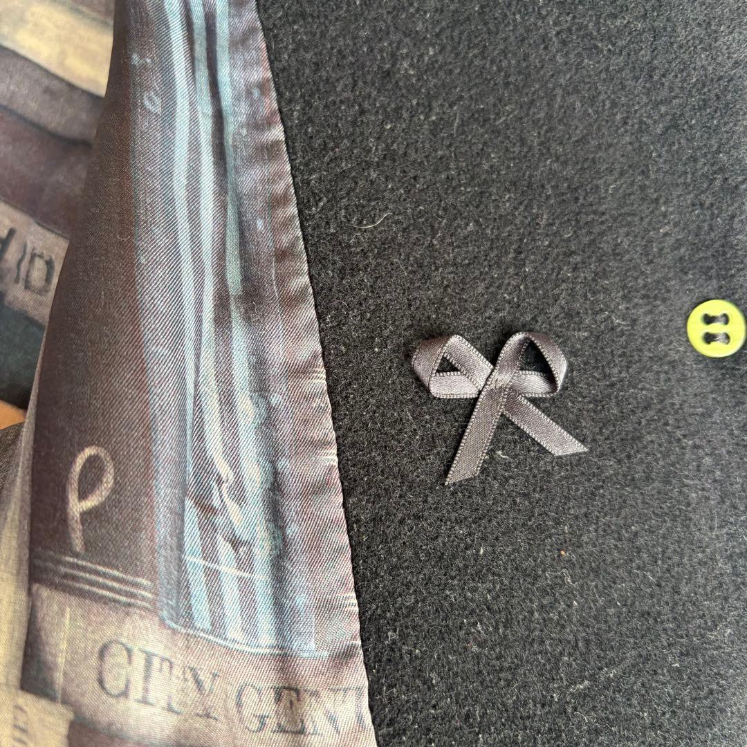 ポールスミス　アンゴラウール　ステンカラーコート　ロング　大きいサイズ　XL