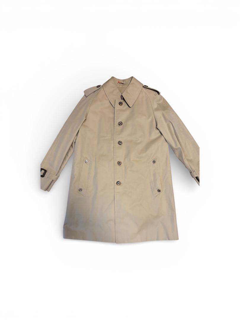 【美品】マッキントッシュロンドン　 ベージュ トレンチコート チェック裏地