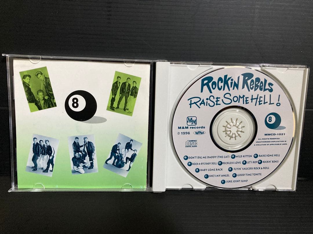 激レアロカビリー ROCKIN REBELS / RAISE SOME HELL