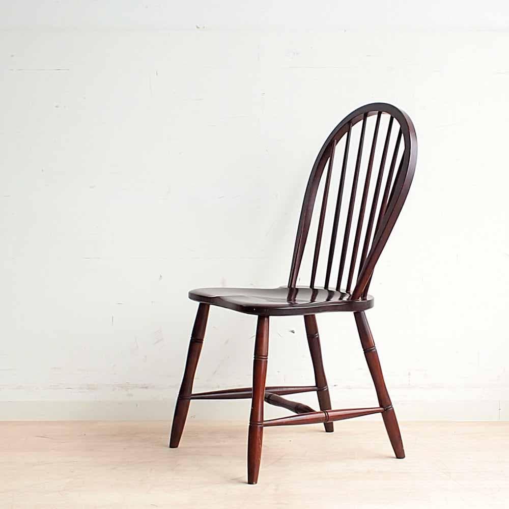 松本民芸家具 ダイニングチェア ミズメザクラ無垢材 和モダン ZR24277