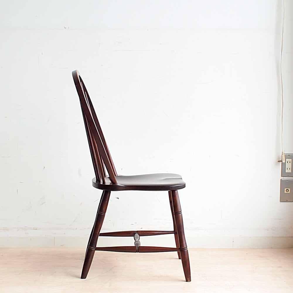 松本民芸家具 ダイニングチェア ミズメザクラ無垢材 和モダン ZR24277