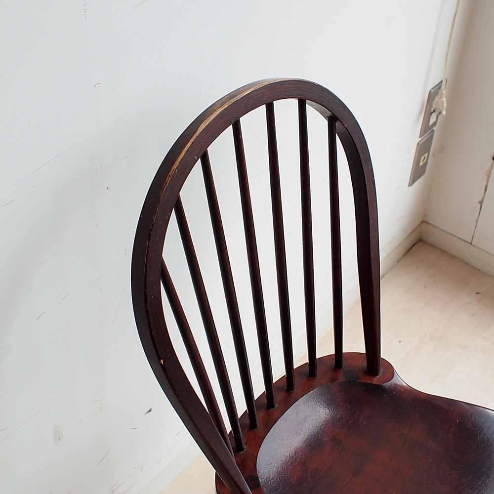 松本民芸家具 ダイニングチェア ミズメザクラ無垢材 和モダン ZR24277