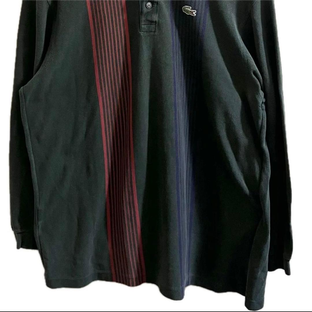80s LACOSTE ラコステ 長袖 ポロシャツ フランス製 ヴィンテージ