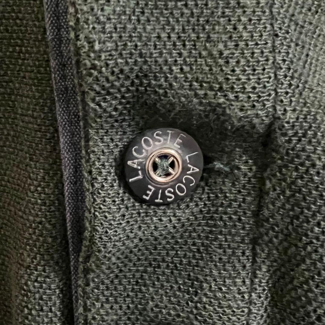 80s LACOSTE ラコステ 長袖 ポロシャツ フランス製 ヴィンテージ