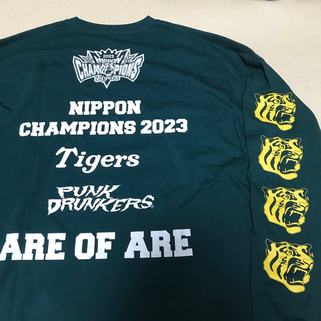 パンクドランカーズ L 阪神タイガース 未使用 Tシャツ 長袖 ロンT 優勝